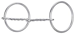Weaver Snaffle Loose Ring Thin Twisted Wire