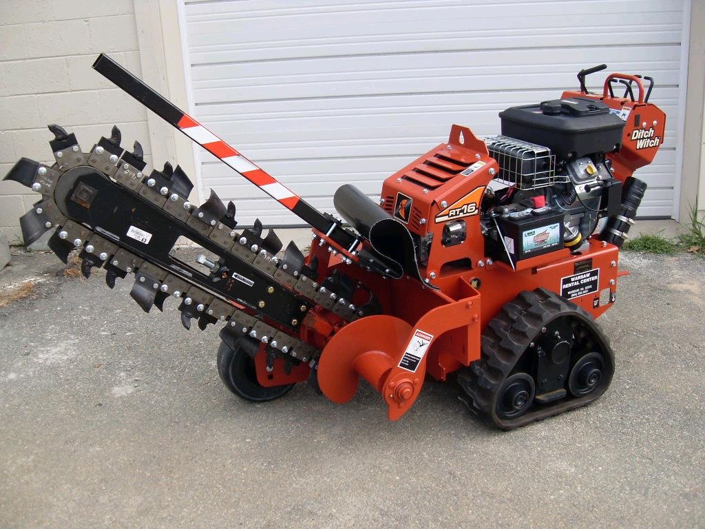 Trencher Rentals in North & South Carolina