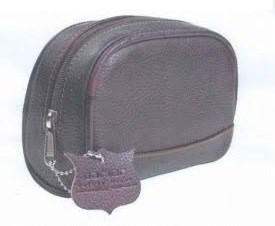 Small Leather Travel Bag