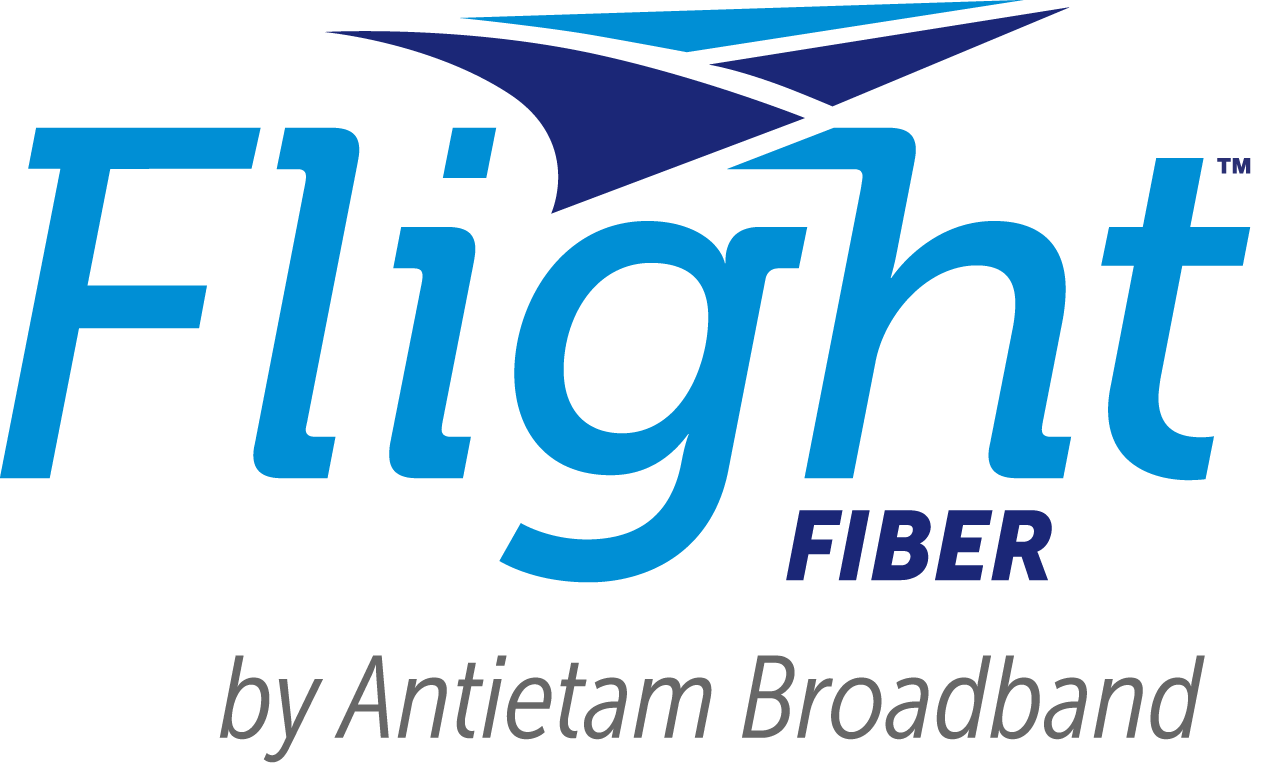 Flight Fiber by Antietam Broadband Logo