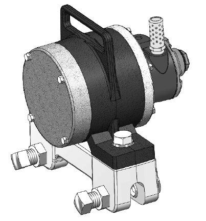 C3 Vibrator on C3/CC Bracket pn 167503