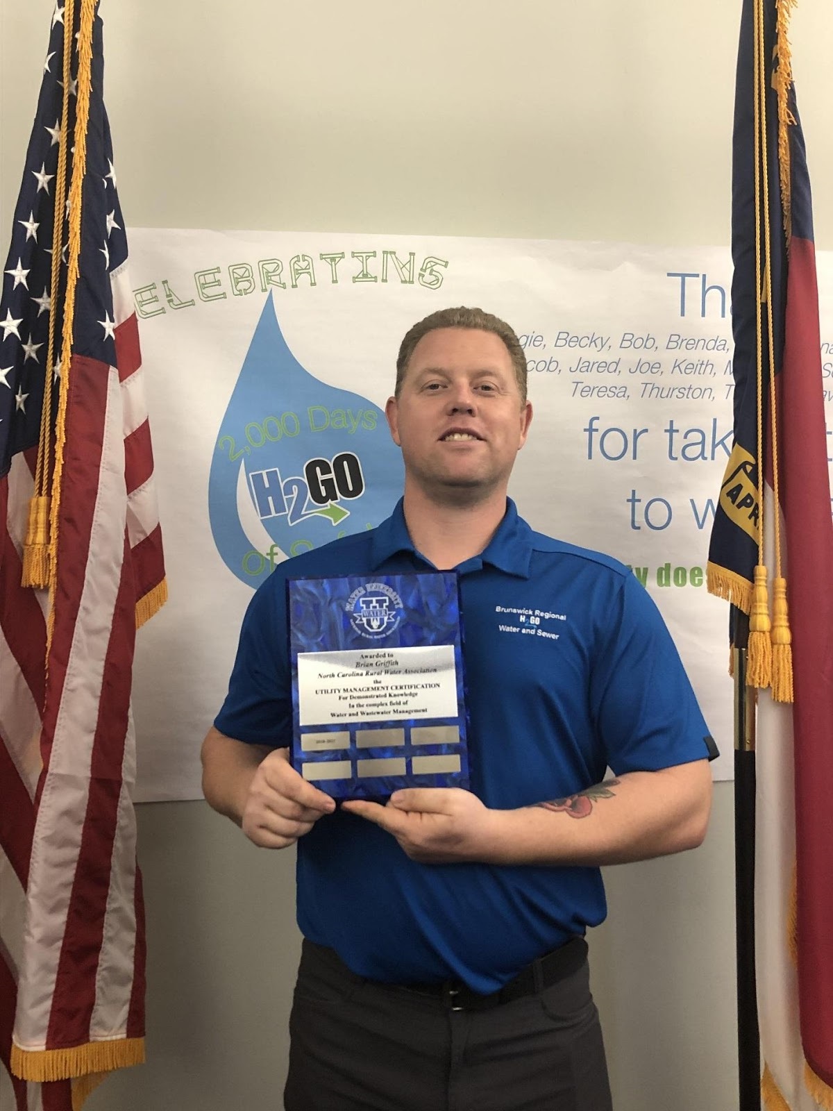 H2GO’s Brian Griffith Earns Utility Management Certification