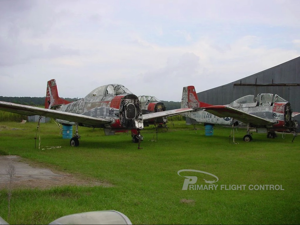 Salvage Aircraft For Sale Primary Flight Control