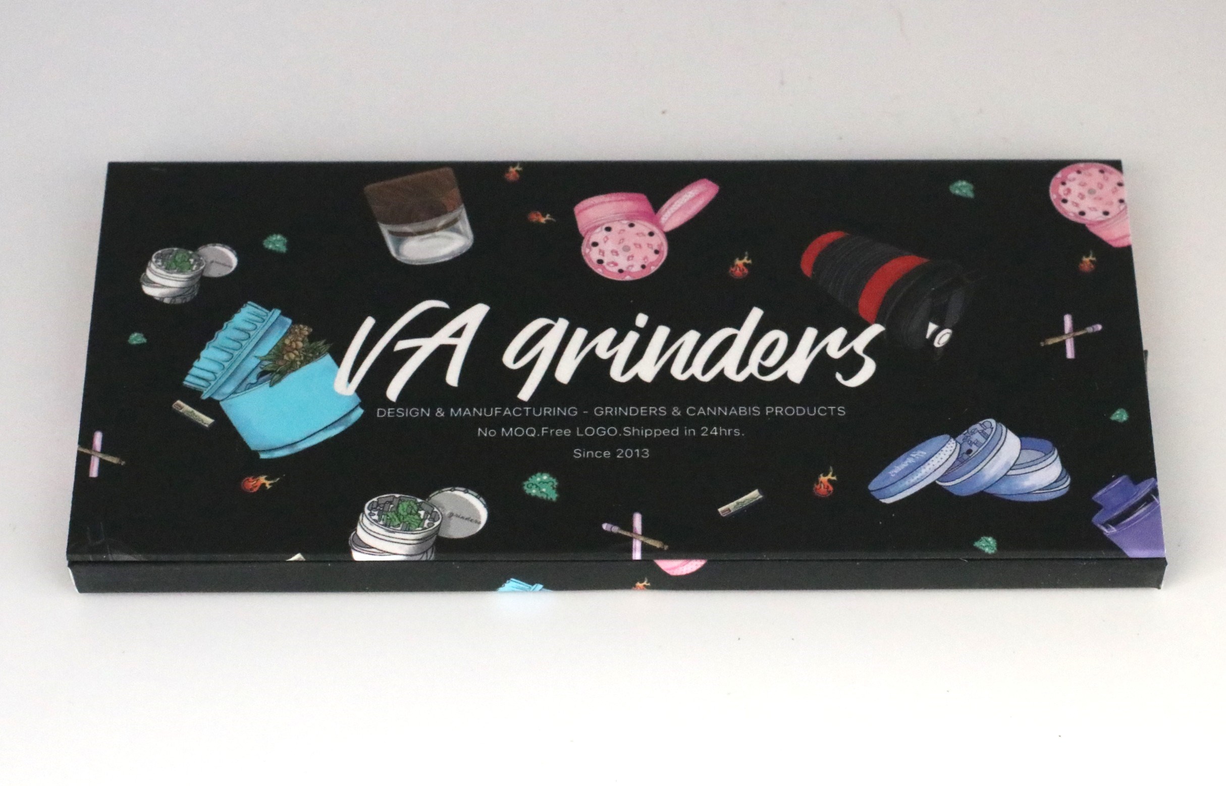 King Size Hemp Rolling Papers by VAGRINDERS-32 count pack-High Quality-Custom Filter included
