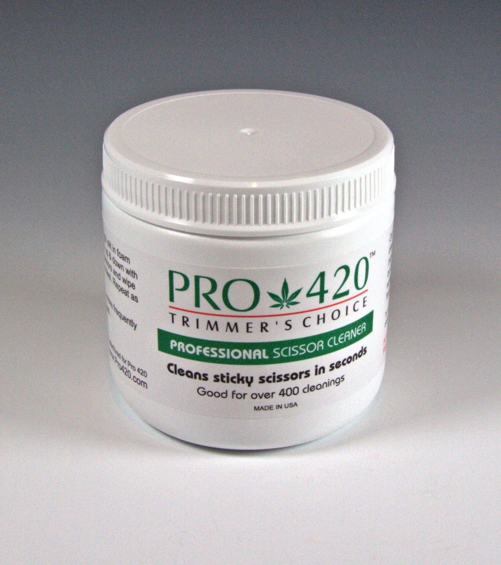 6 Pack of PRO 420 Scissor Cleaning Solution- Easy way to clean your sticky scissors - Cleans Sticky Scissors in Seconds