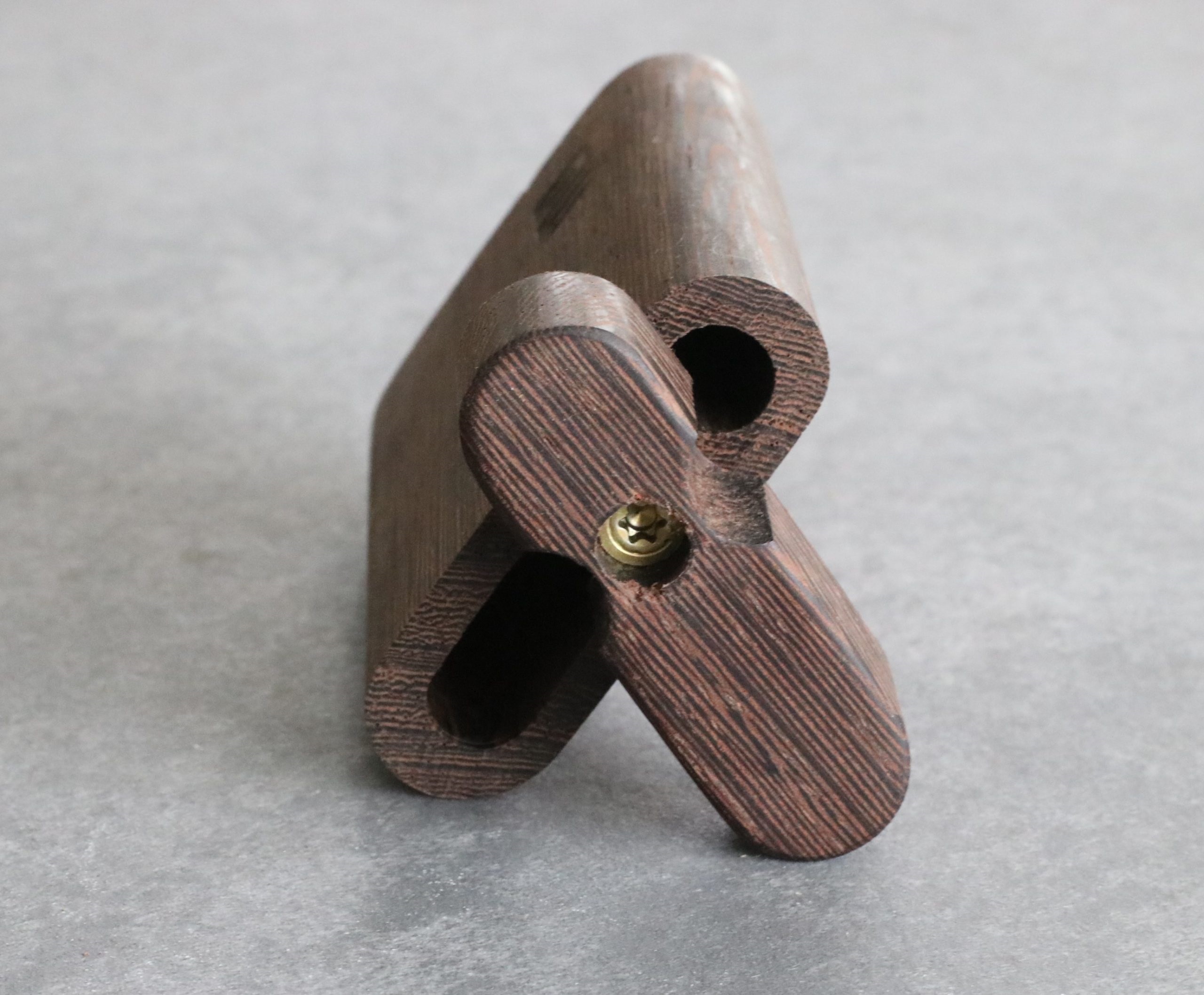 3" & 4" Dark Wenge Dugouts & Pipe-American Crafted Stash Box