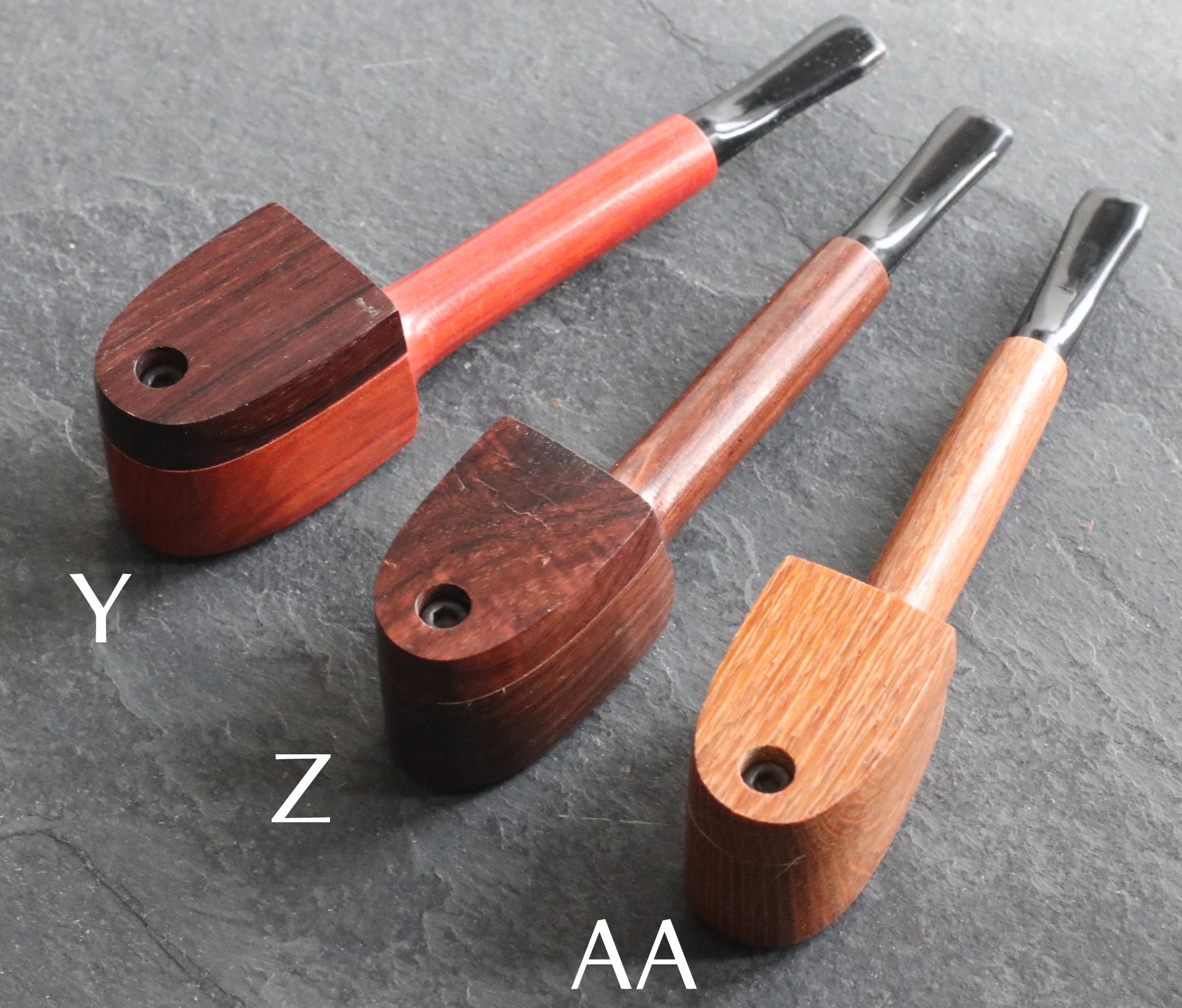 4.5" Swivel Lid Exotic Pipe- L72 MYSTIC-Handcrafted American Made Pipe