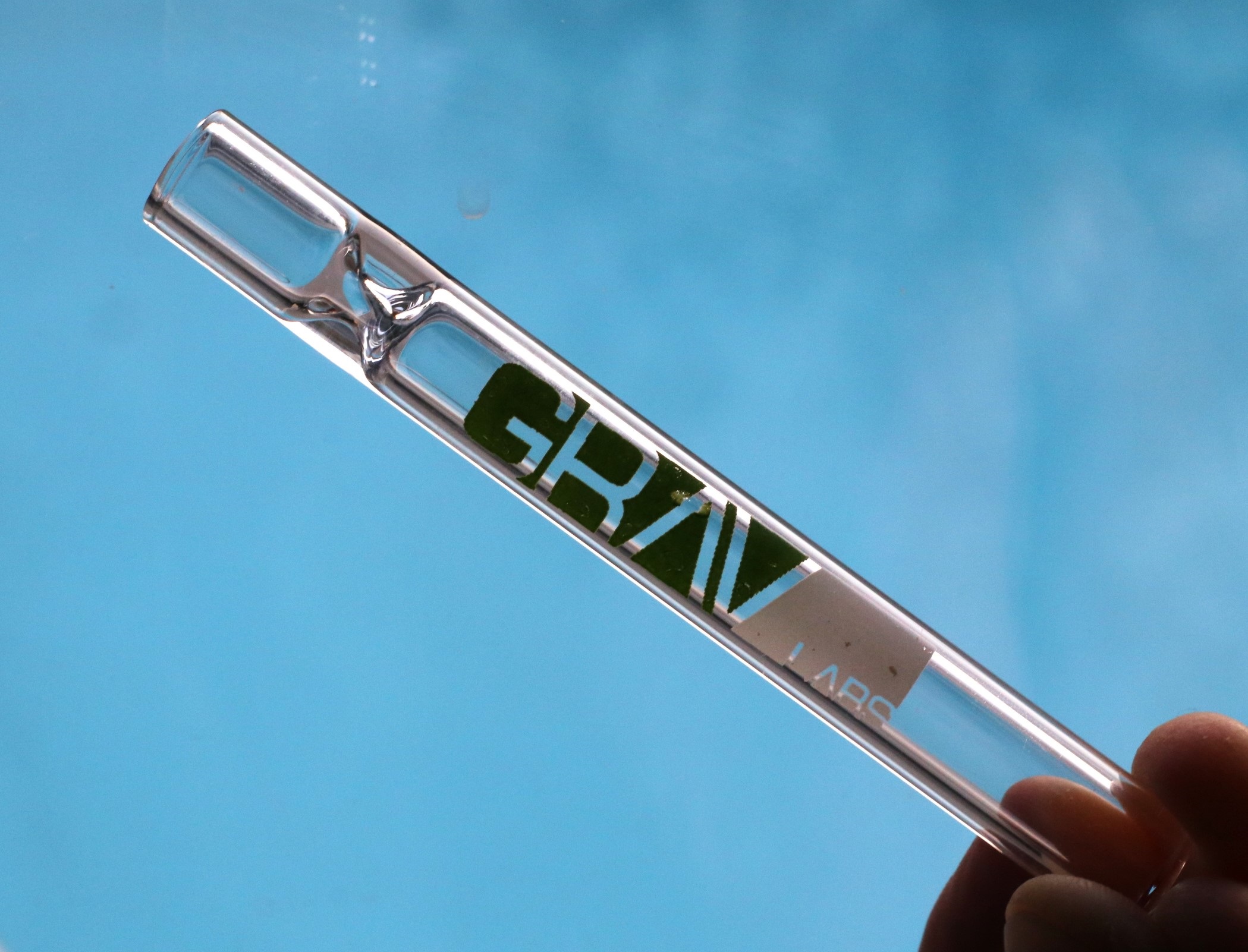 4" GRAV Glass One Hitters- Multiple colors- Solid Multi Hitter Pipe