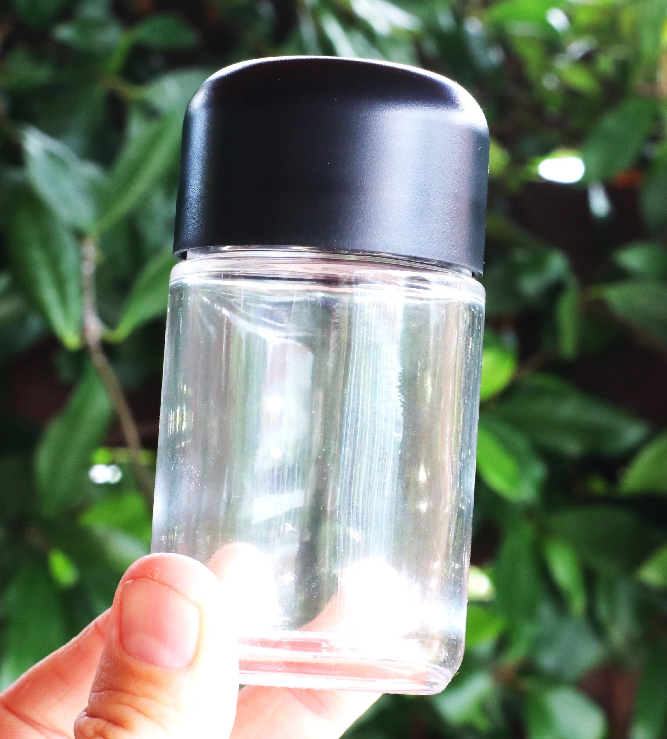4" Glass Stash Jar-Smell Proof-Child Proof Lid-Safe and Secure Jar - 4' Glass Stash Jar-Smell Proof-Child Proof Lid-Safe and Secure Jar