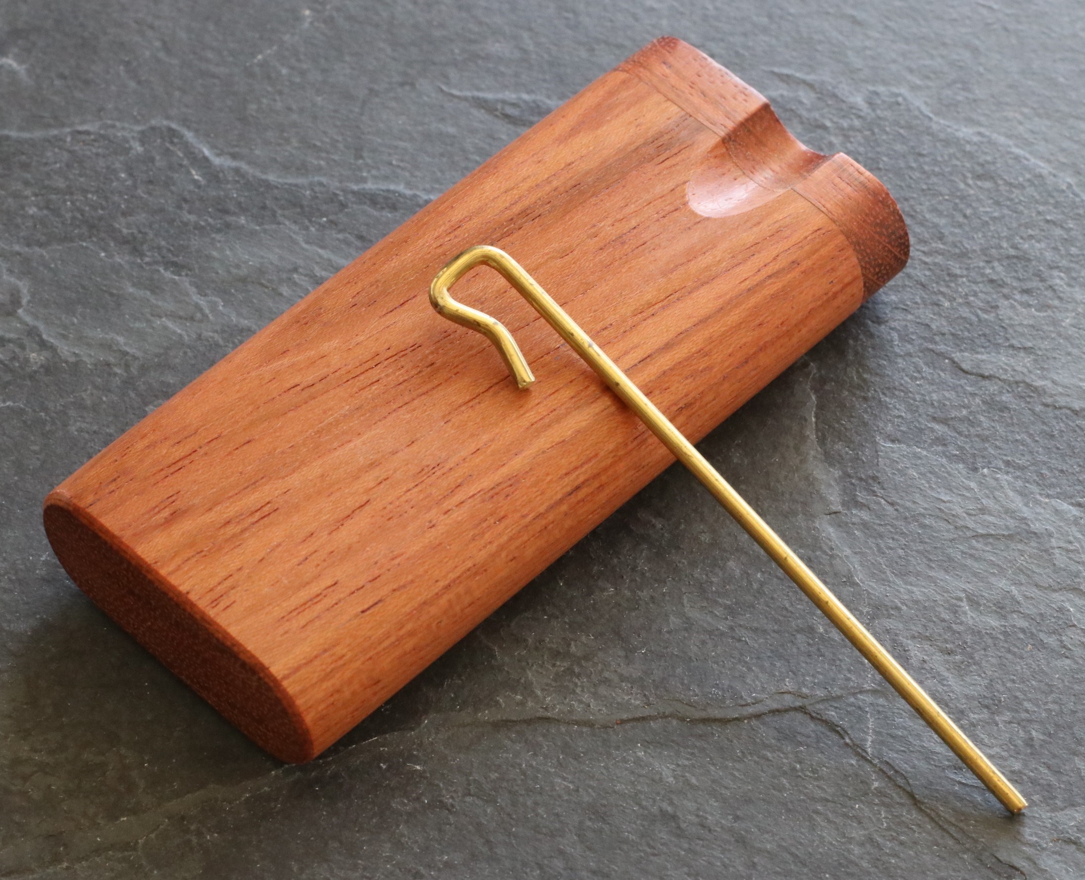 3.5" Brass Poker-Cleaning Tool for Dugouts & Pipes - Brass Poker for Cleaning Pipes