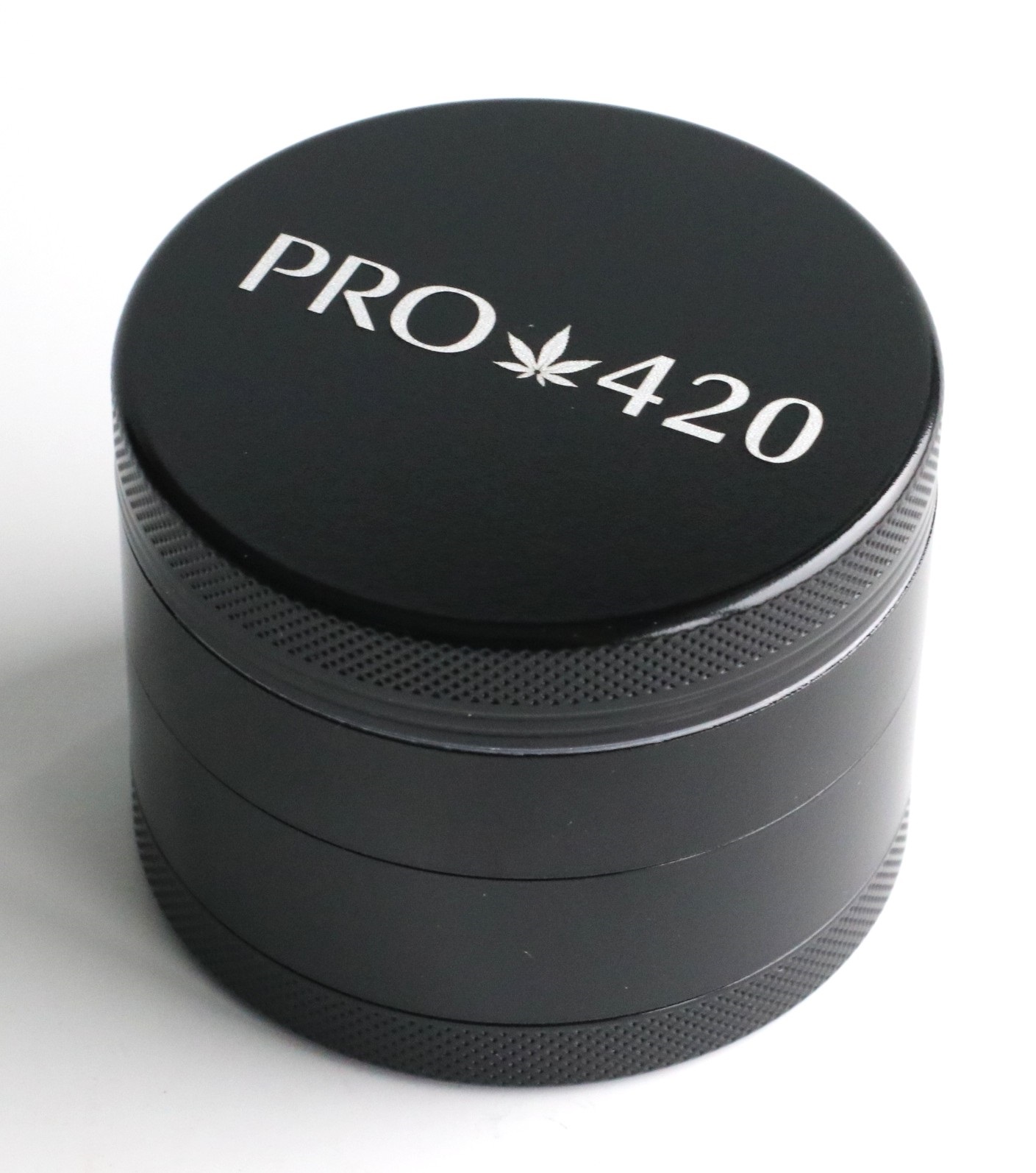 PRO 420 Ceramic Herb Grinder- 63mm Diameter-4 Piece Professional Herb & Marijuana Grinder - PRO 420 Herb Grinder