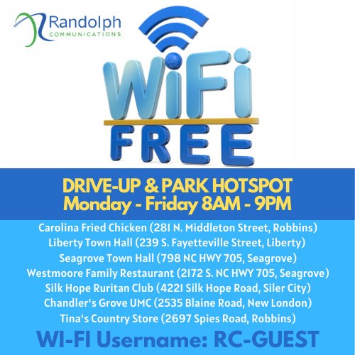 WI-FI Hotspots Now Available