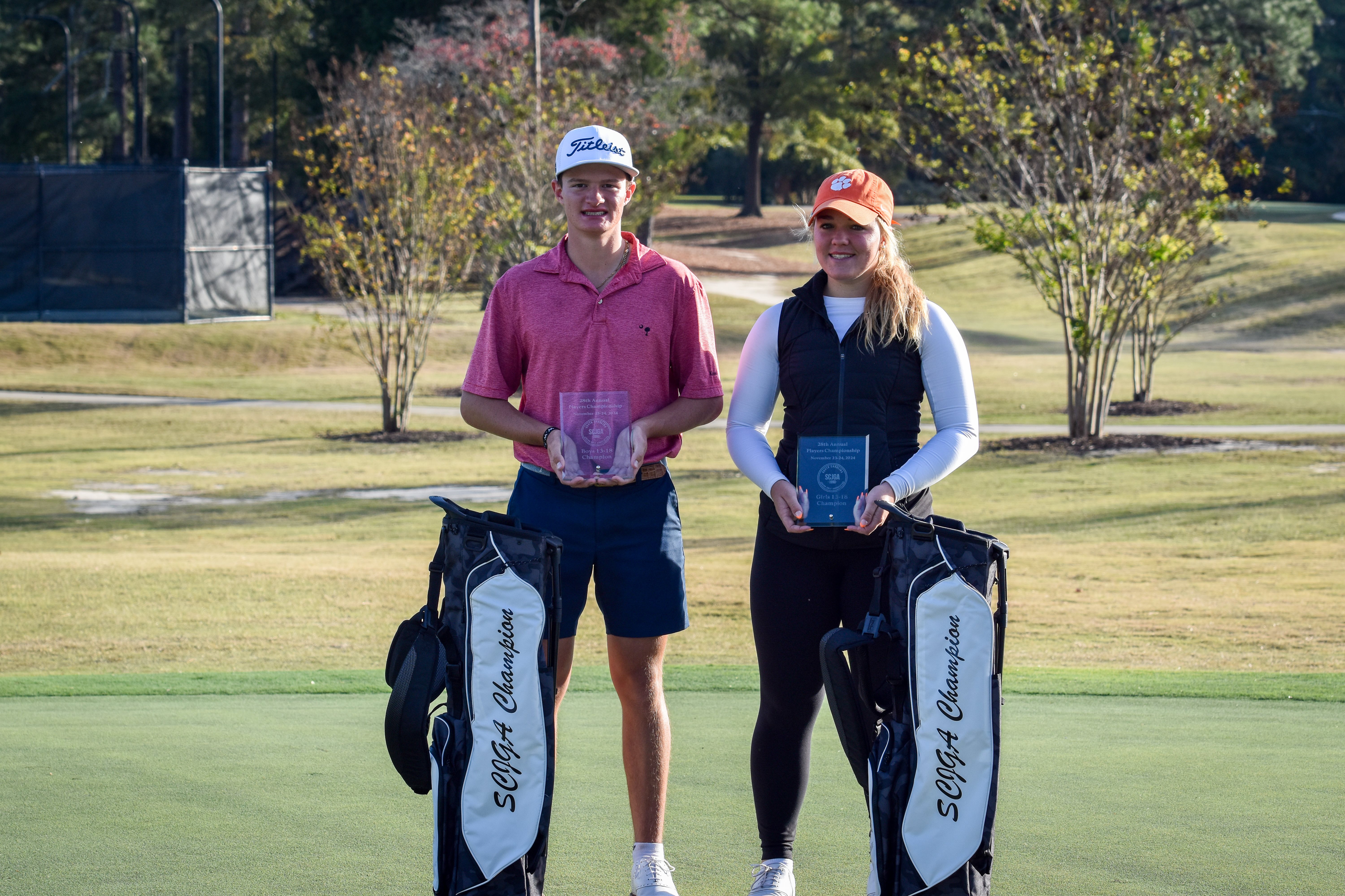 28th Players Championship Champions- Dylan Park and Claire Green