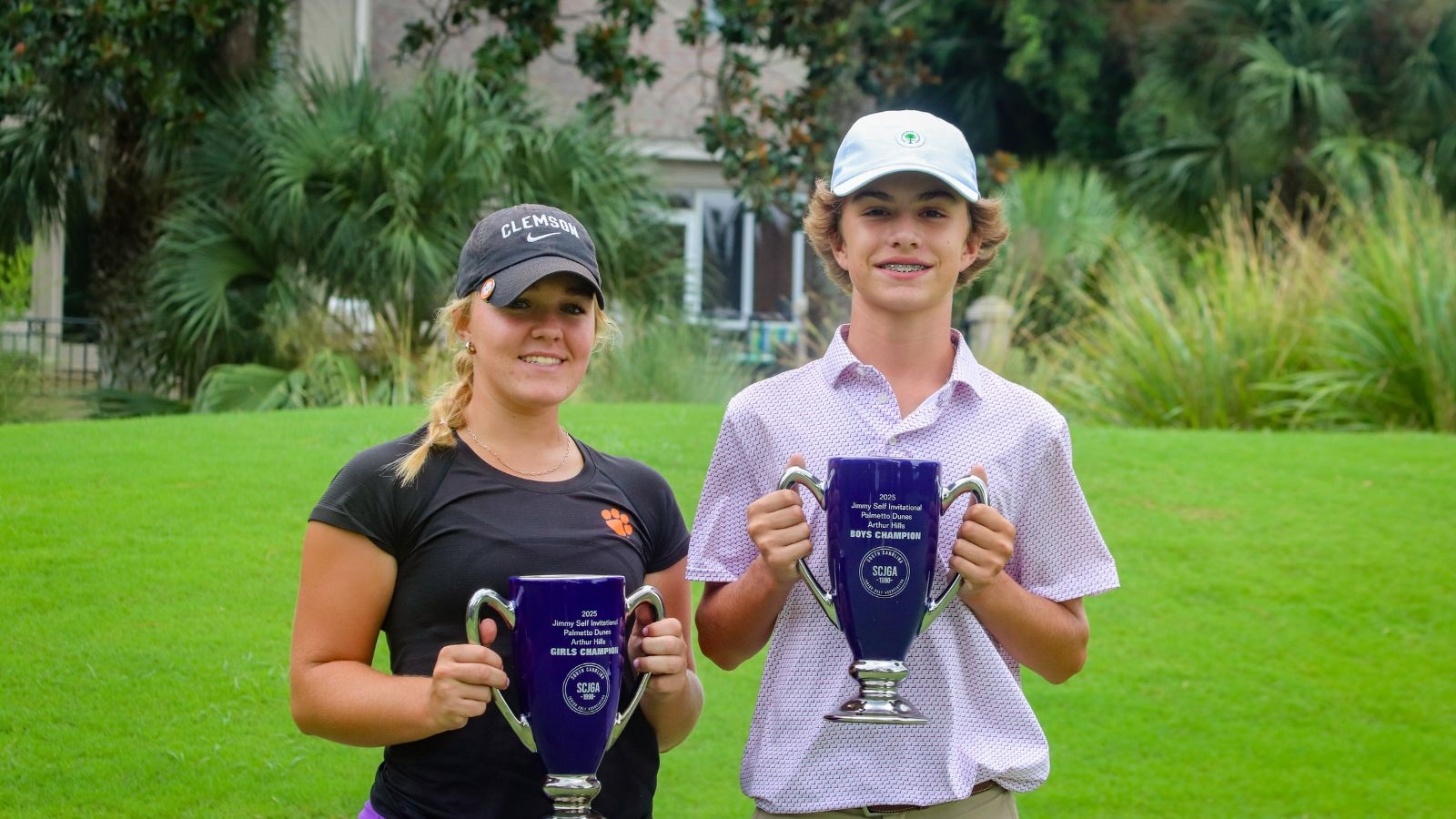 Jimmy Self Invitational Champions: Claire Green and Landry Williams