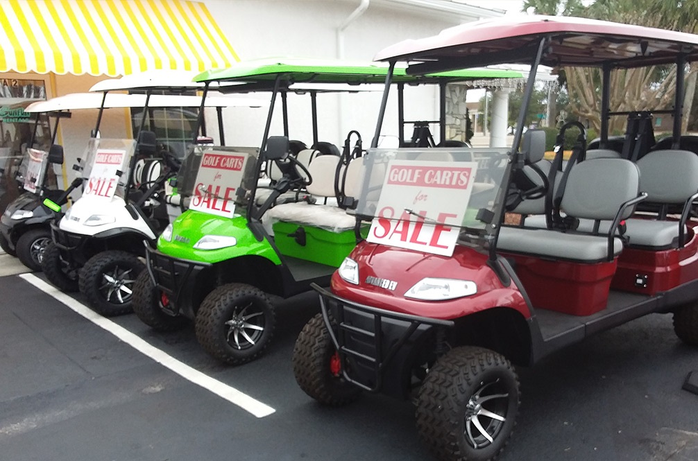 Golf Cart Sales Carolina Beach Buy or Rent Golf Carts SunFun