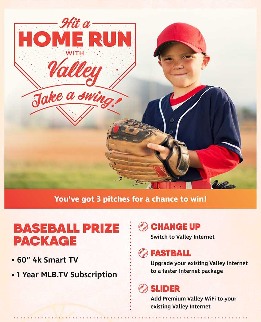 You've Got 3 Pitches For A Chance To WIn.
