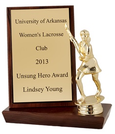 RH-7 inch Lacrosse Trophy