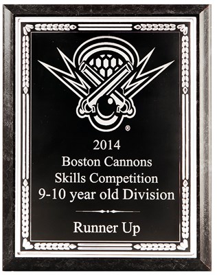 CLL 9X12 Lacrosse Plaque