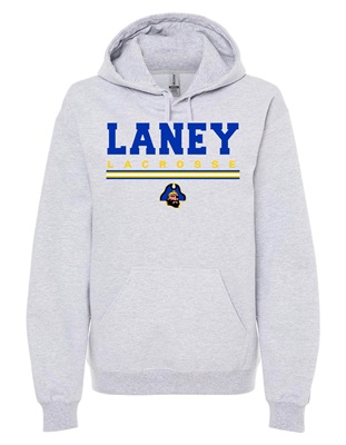 Laney Lacrosse Sport Grey Hoodie -Orders Due  Monday, March 11, 2024