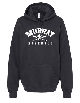 Murray Baseball Black Hoodie