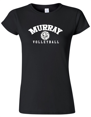 Murray Volleyball Ladies Black T-Shirt