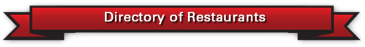 Directory of Restaurants