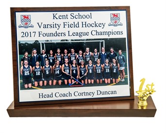 FHBA810 - Field Hockey Trophy with Custom Color Photo