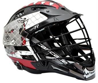 1 A-Extreme Multi-Color Full Helmet Decal Package Cascade 